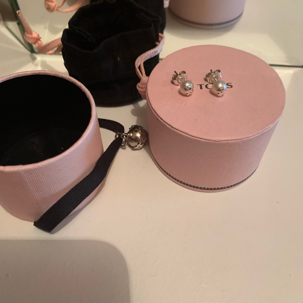 Tous pearl earrings